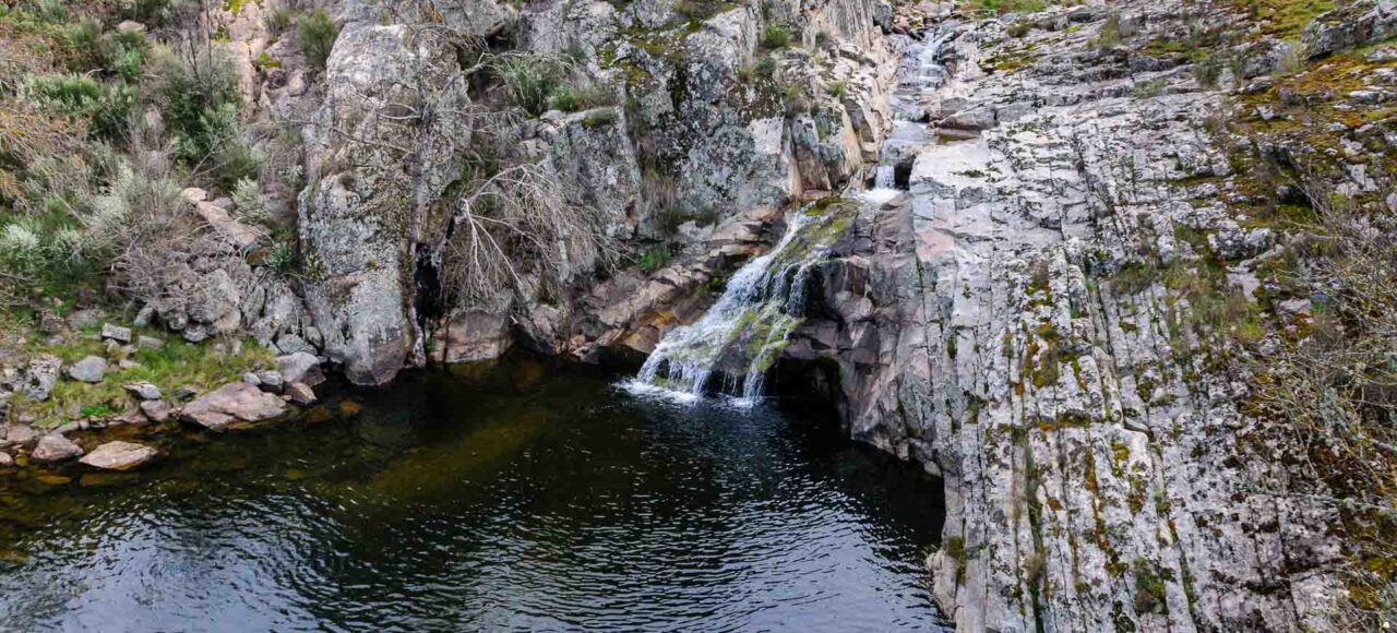 Waterfall - Ermo das Águias rewilding area
