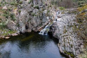 Waterfall - Ermo das Águias rewilding area